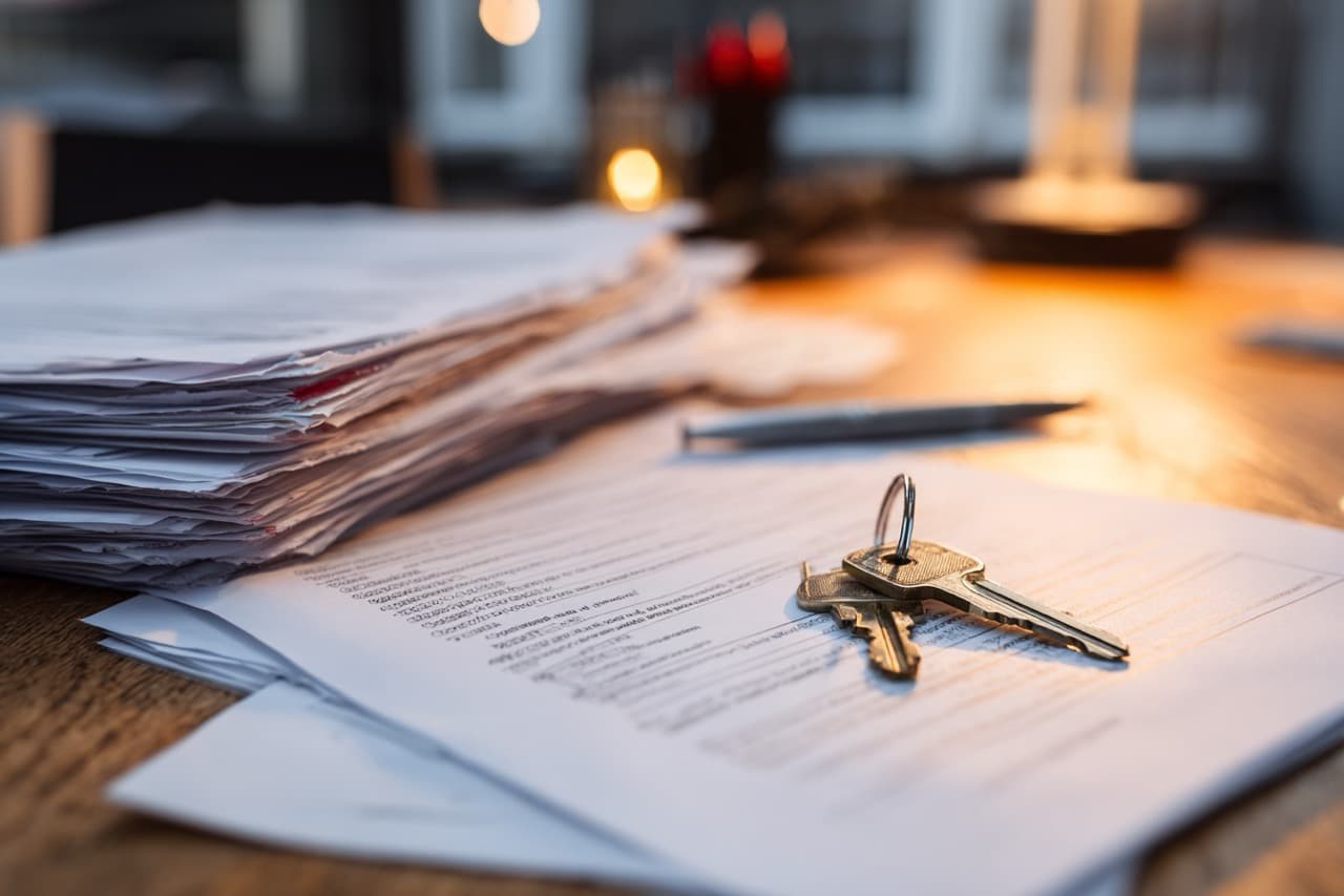 Maryland condemned house sale process with real estate documentation