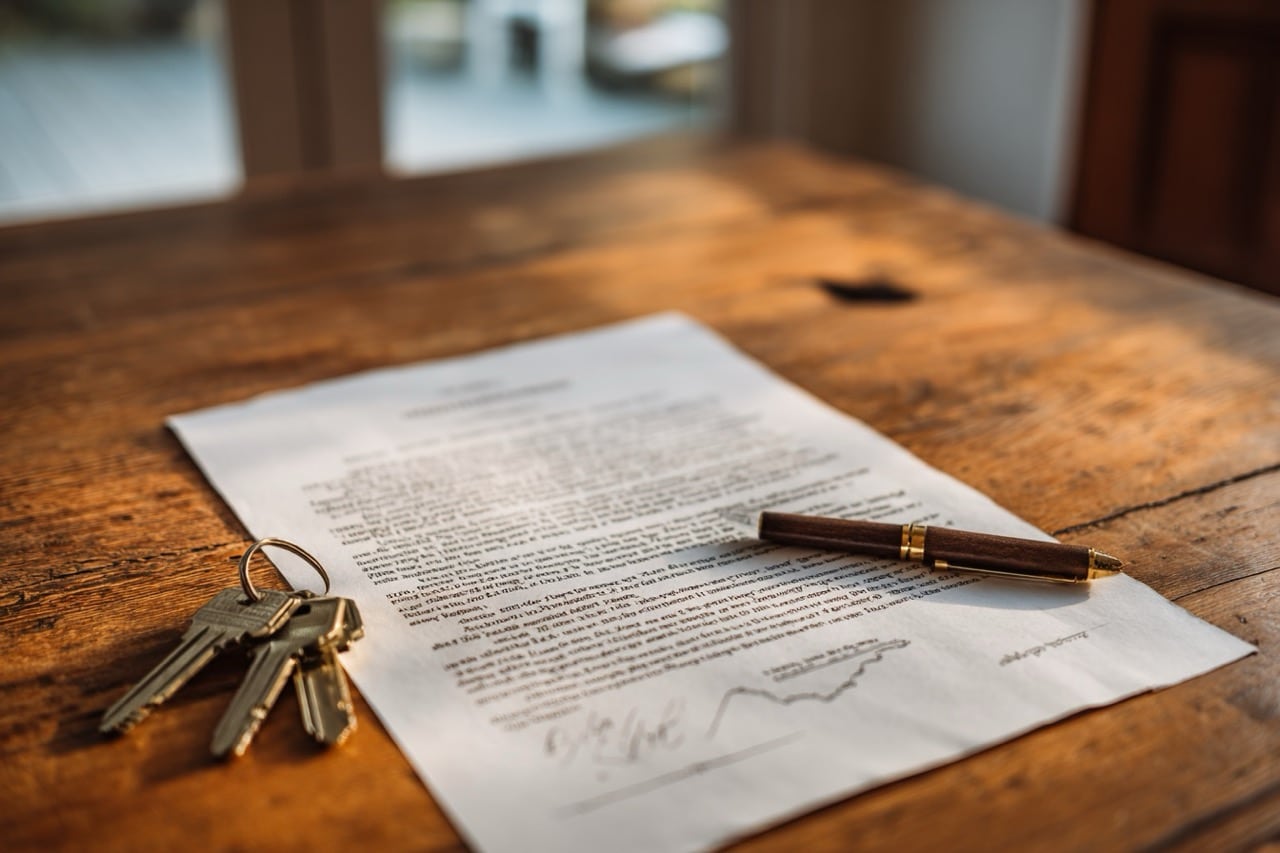Legal paperwork for selling a house during divorce in Maryland