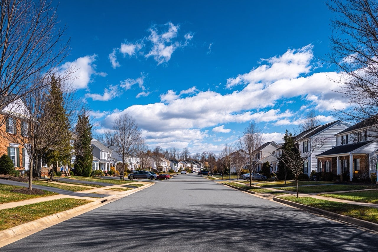 Maryland hoarder house in typical residential neighborhood