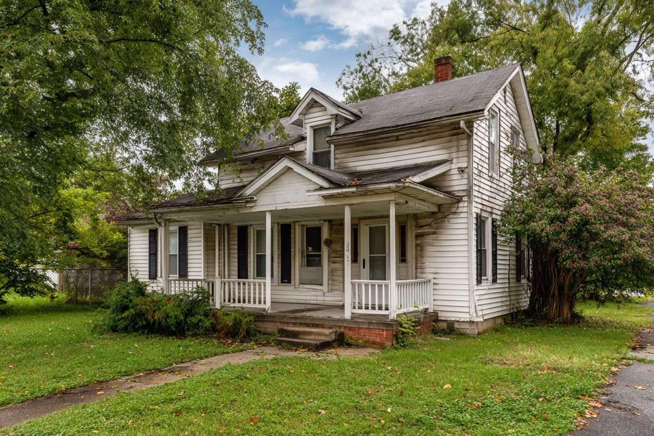 Inherited property for sale in Maryland featuring traditional colonial architecture