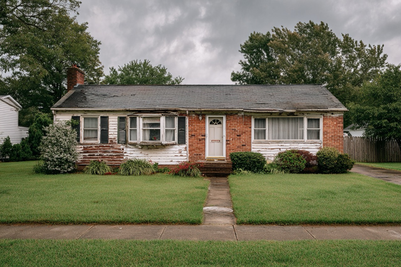 Suburban inherited property being sold in Maryland